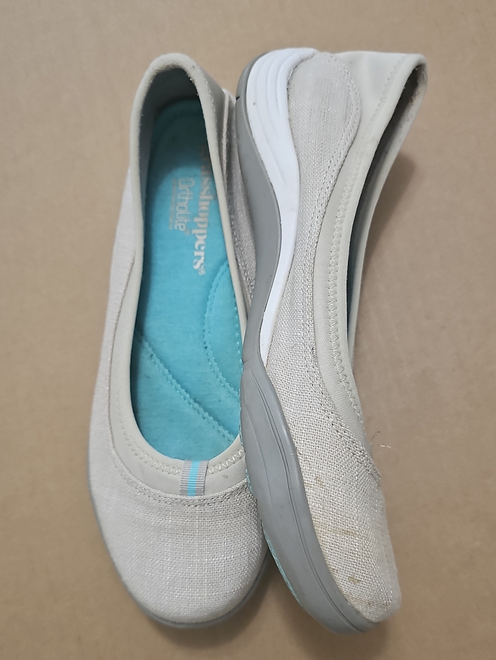 Grasshoppers Ortholite Women's Slip-On Flats.